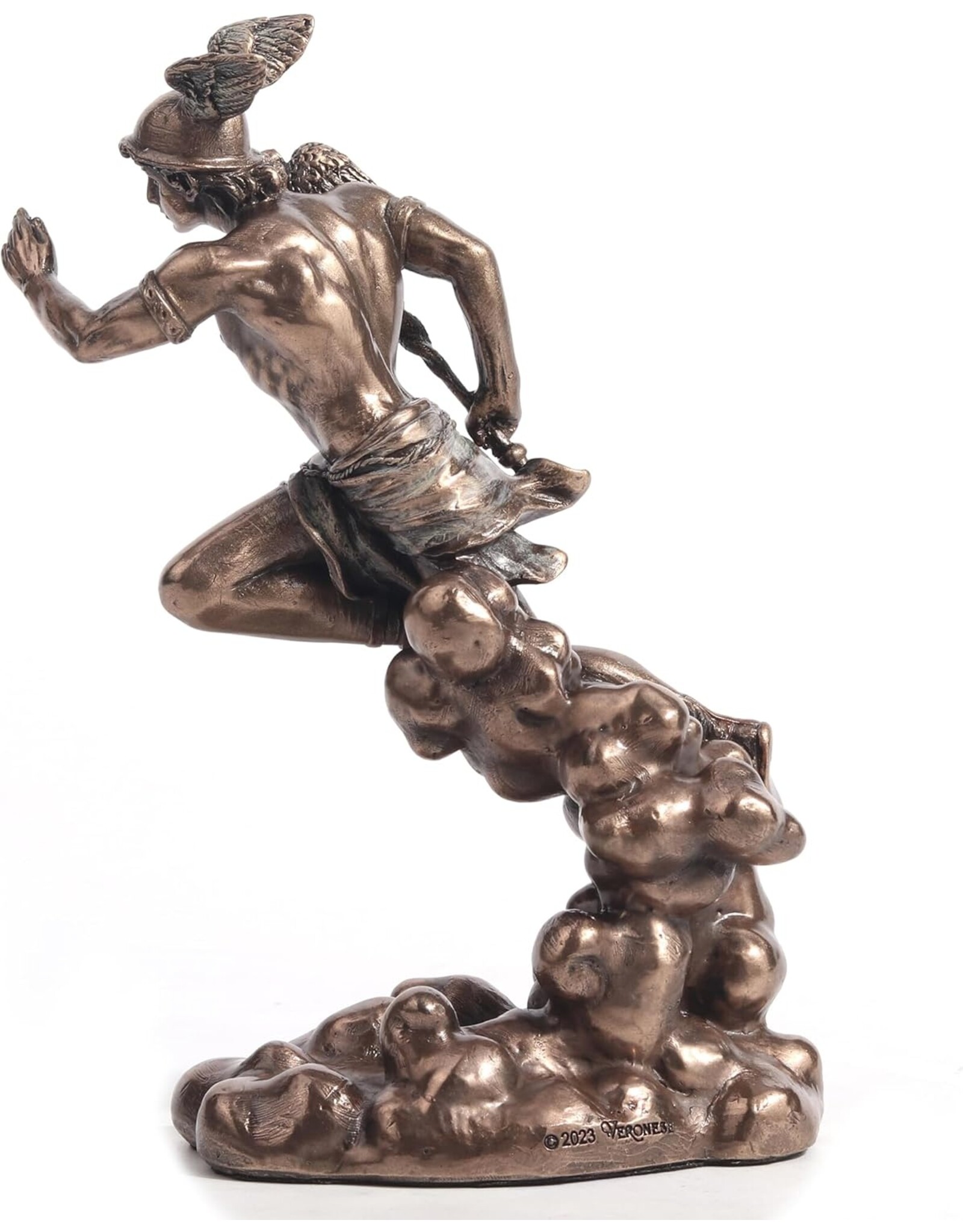 Veronese Design Giftware Figurines Collectables - Hermes Running with Caduceus Veronese Design