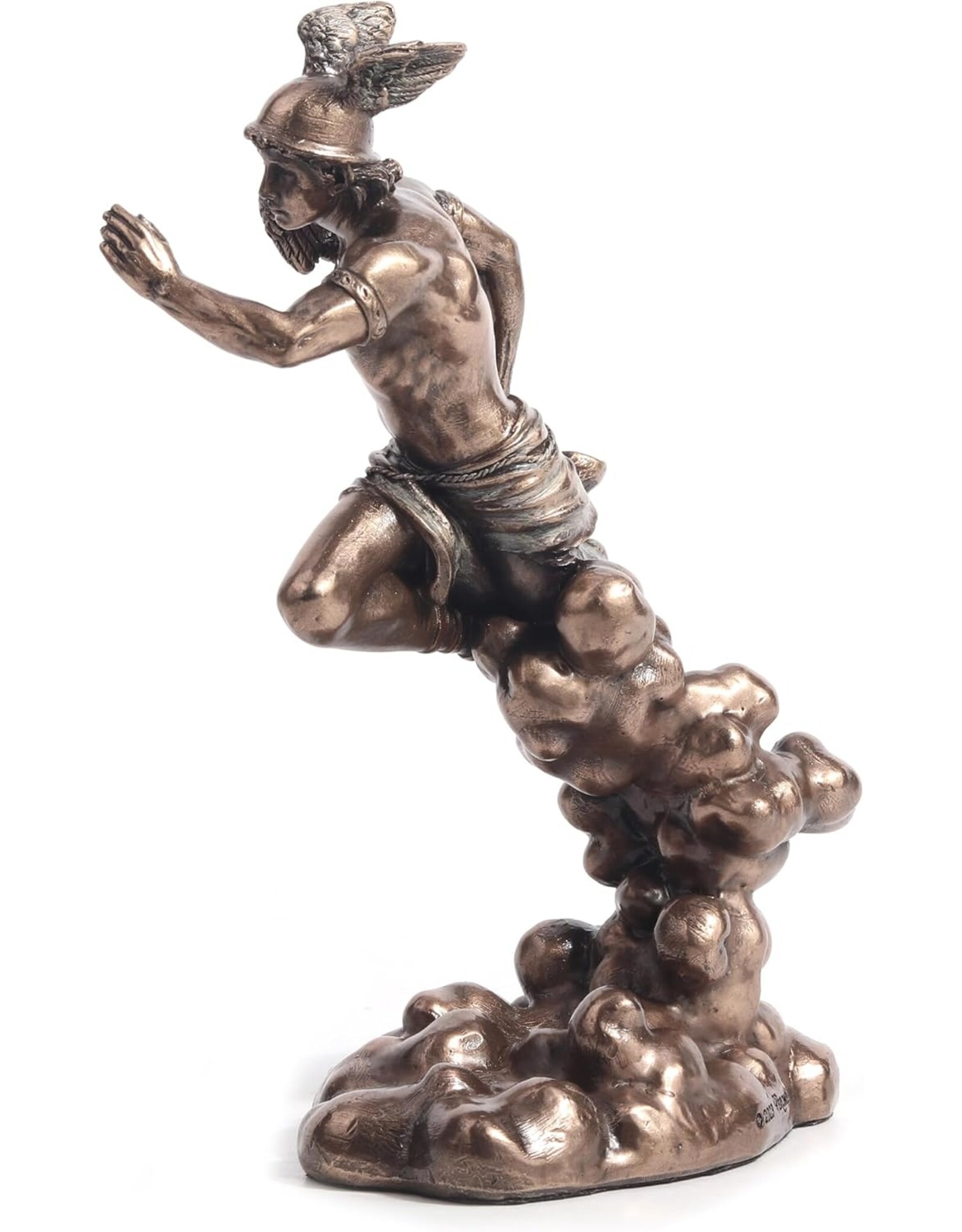 Veronese Design Giftware Figurines Collectables - Hermes Running with Caduceus Veronese Design