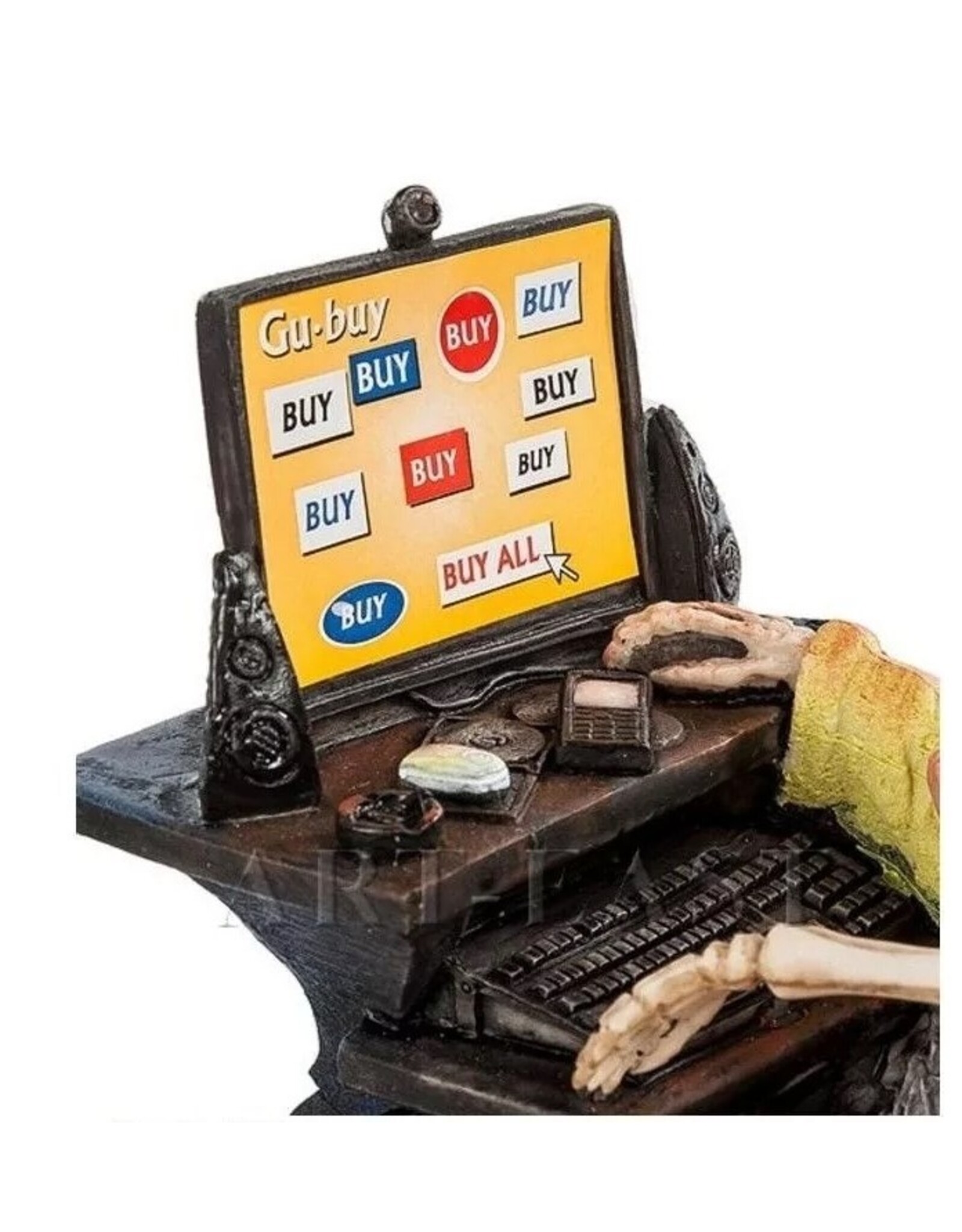 Veronese Design Veronese Design - Internet Shopping Verslaafd - Skelet Figuur Veronese Design