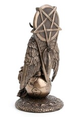 Veronese Design Giftware & Lifestyle - Baphomet zittend op Aardbol 20,5cm Veronese Design