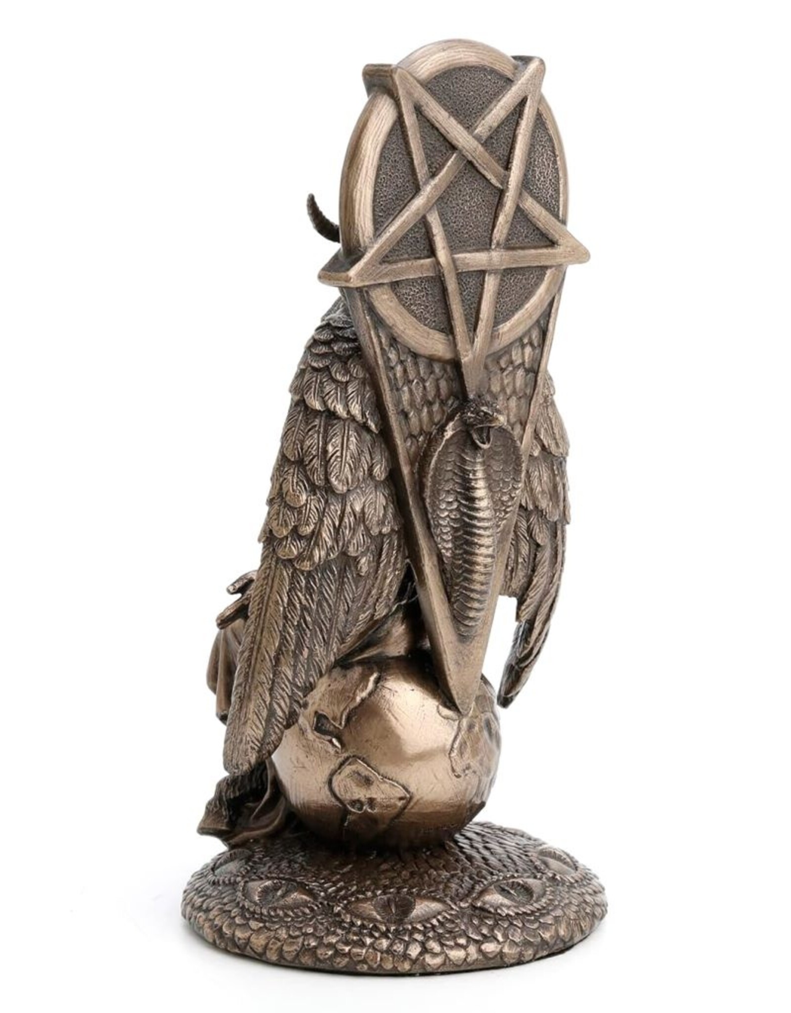 Veronese Design Giftware & Lifestyle - Baphomet zittend op Aardbol 20,5cm Veronese Design