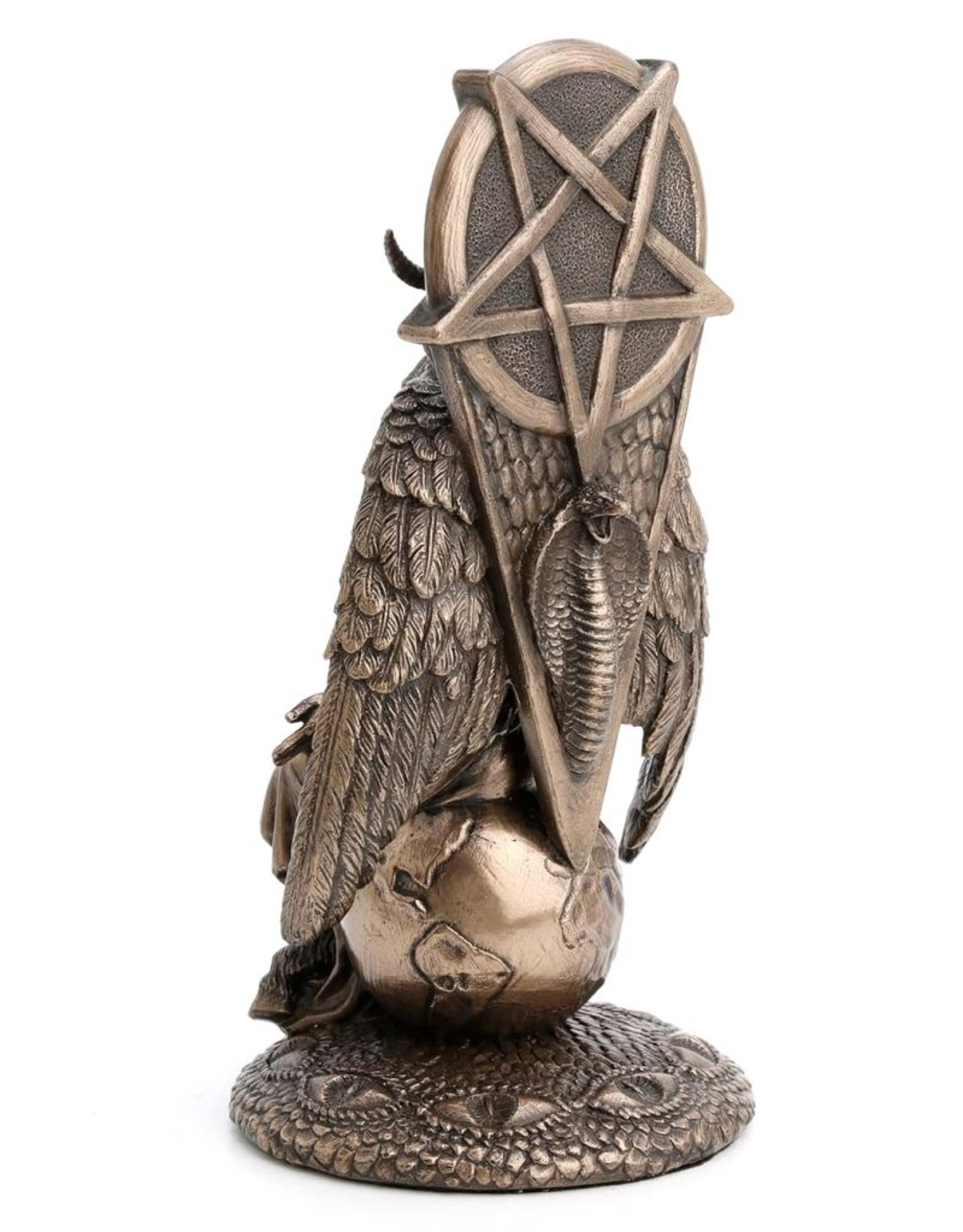 Veronese Design Giftware & Lifestyle - Baphomet zittend op Aardbol 20,5cm Veronese Design