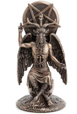 Veronese Design Giftware & Lifestyle - Baphomet zittend op Aardbol 20,5cm Veronese Design