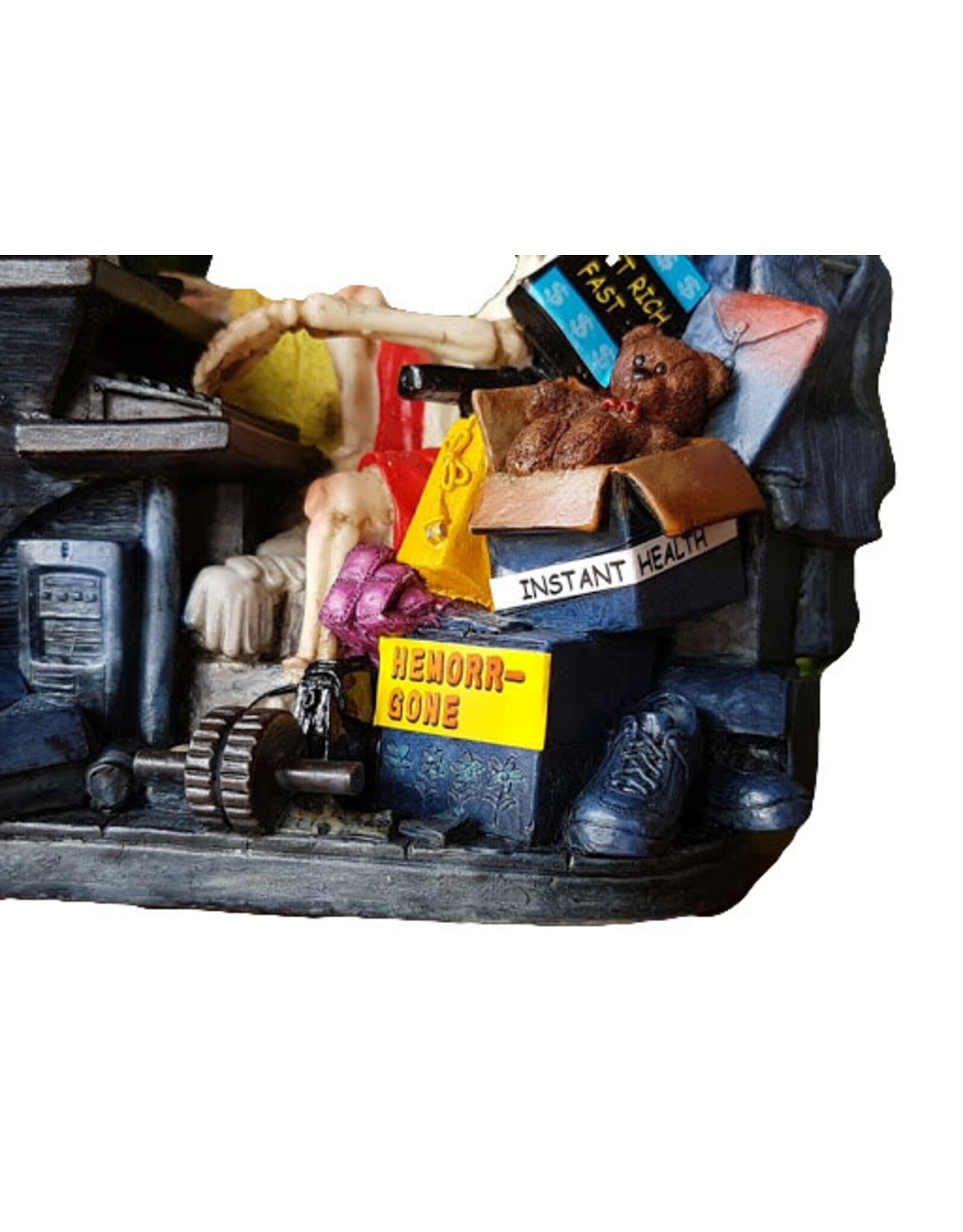 Veronese Design Veronese Design - Internet Shopping Verslaafd - Skelet Figuur Veronese Design