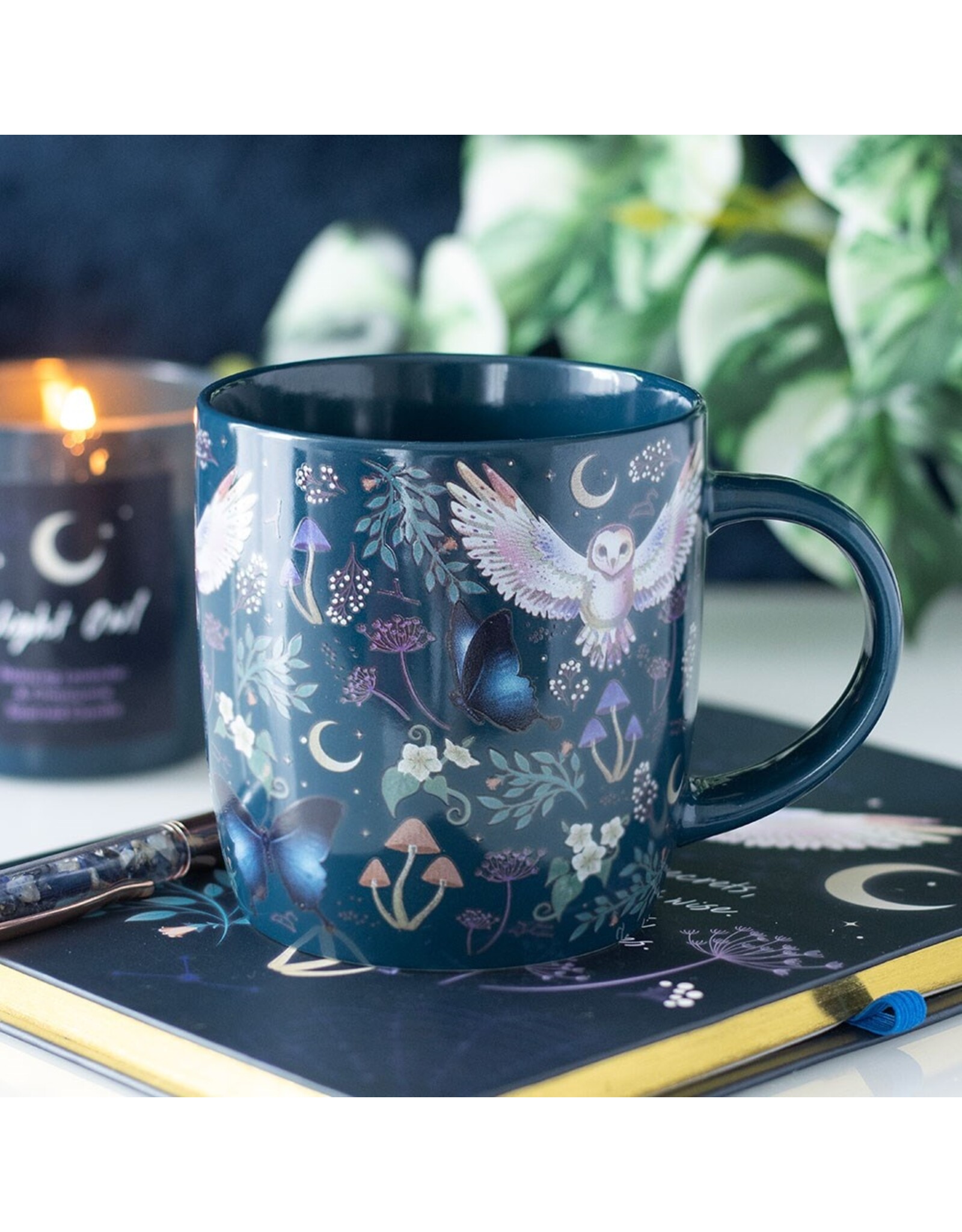 SDW Giftware & Lifestyle - Night Flight - Owl & Magic Forest Mug