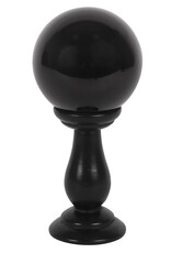 SWG Miscellaneous - Black Crystal Ball on Stand Ø9cm