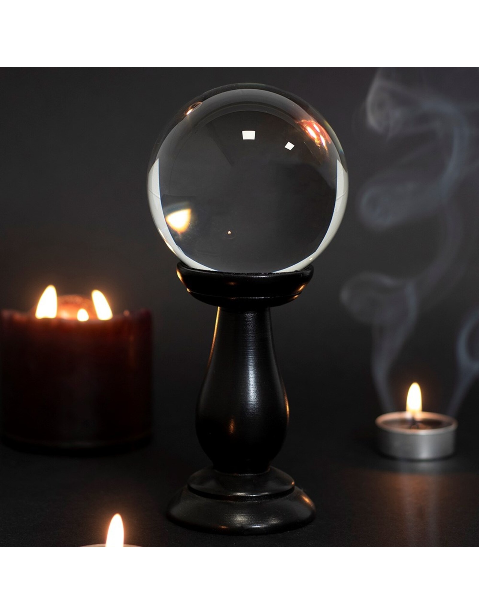 SWG Miscellaneous - Clear Crystal Ball on Stand Ø9cm