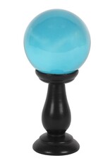 SWG Miscellaneous - Teal Crystal Ball on Stand Ø9cm