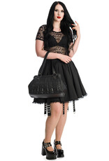 Banned Gothic Tassen Steampunk Tassen - Banned Spider Bite Gothic Handtas