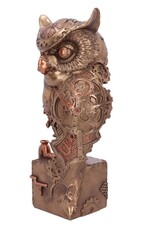 NemesisNow Giftware & Lifestyle - Ohm Owl Steampunk statue 29cm Nemesis Now