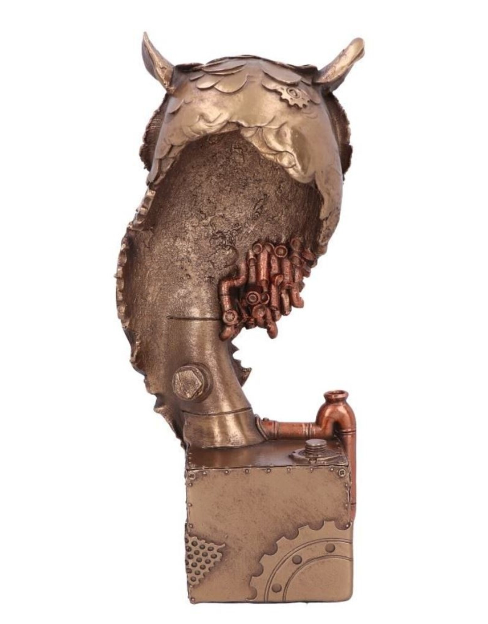 NemesisNow Giftware & Lifestyle - Ohm Owl Steampunk statue 29cm Nemesis Now