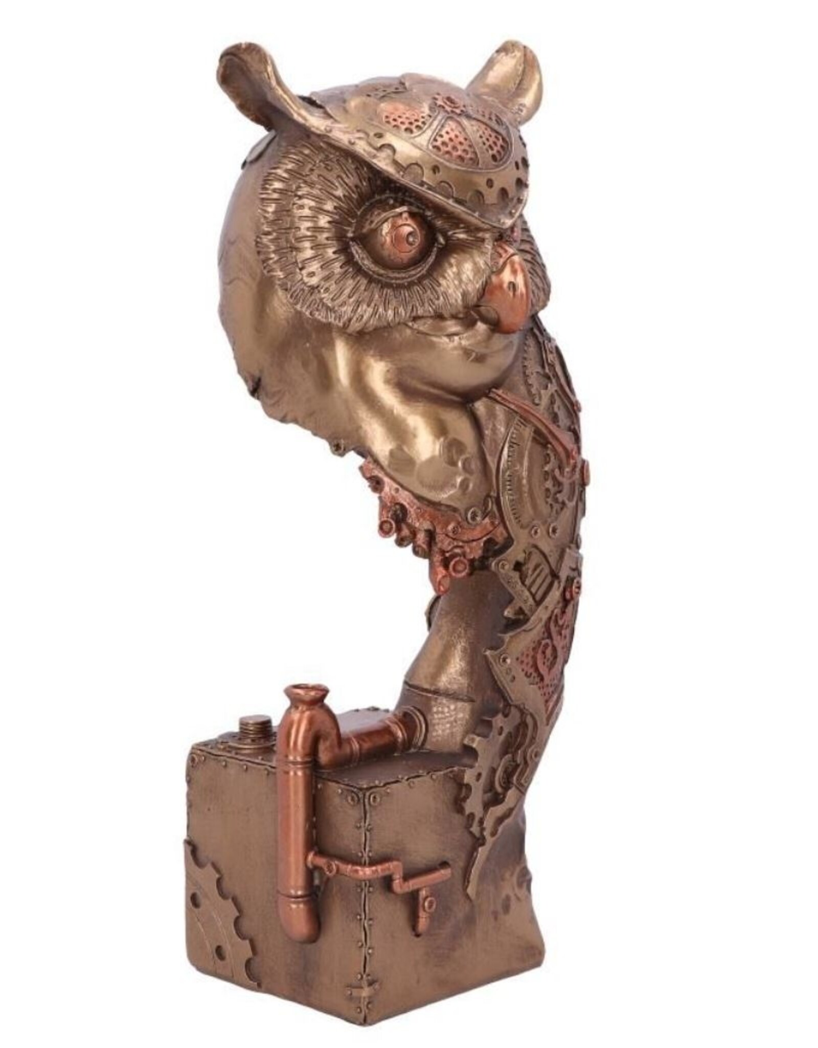 NemesisNow Giftware & Lifestyle - Ohm Owl Steampunk statue 29cm Nemesis Now