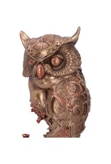 NemesisNow Giftware & Lifestyle - Ohm Owl Steampunk statue 29cm Nemesis Now