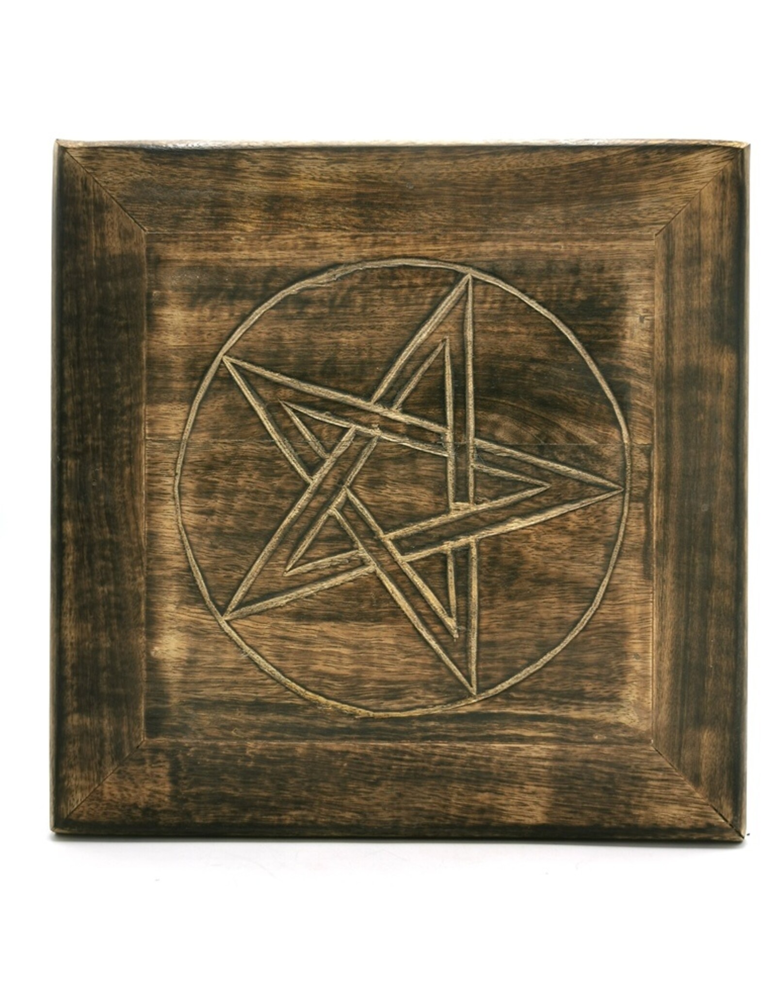 SDW Miscellaneous - Altar table with Pentagram  - Mango wood