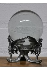 Veronese Design Miscellaneous - Fairy Driepoot Kristallen Bol met Standaard