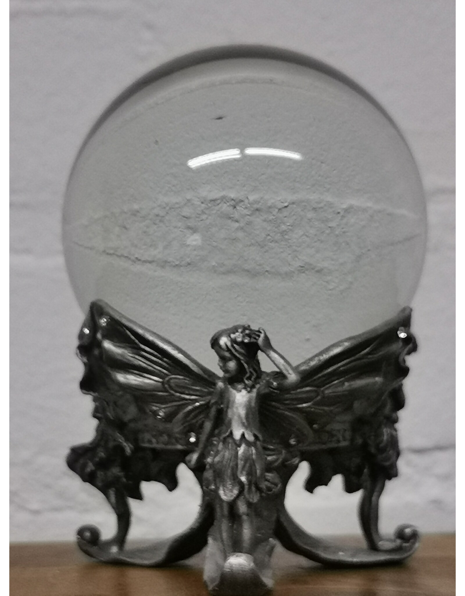 Veronese Design Miscellaneous - Fairy Tripod Crystal Ball with Stand
