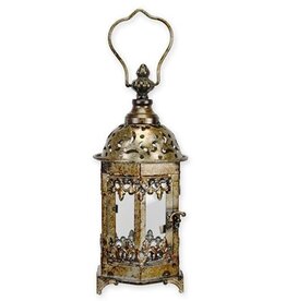 Trukado Tin Lantern Baroque style table model