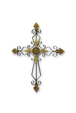 Trukado Miscellaneous - Victorian Iron Cross Wall Decoration