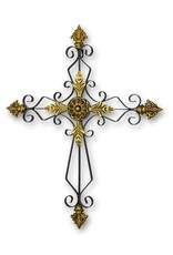 Trukado Miscellaneous - Victorian Iron Cross Wall Decoration
