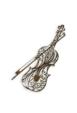 Trukado Miscellaneous -  Iron Violin Wall Decor