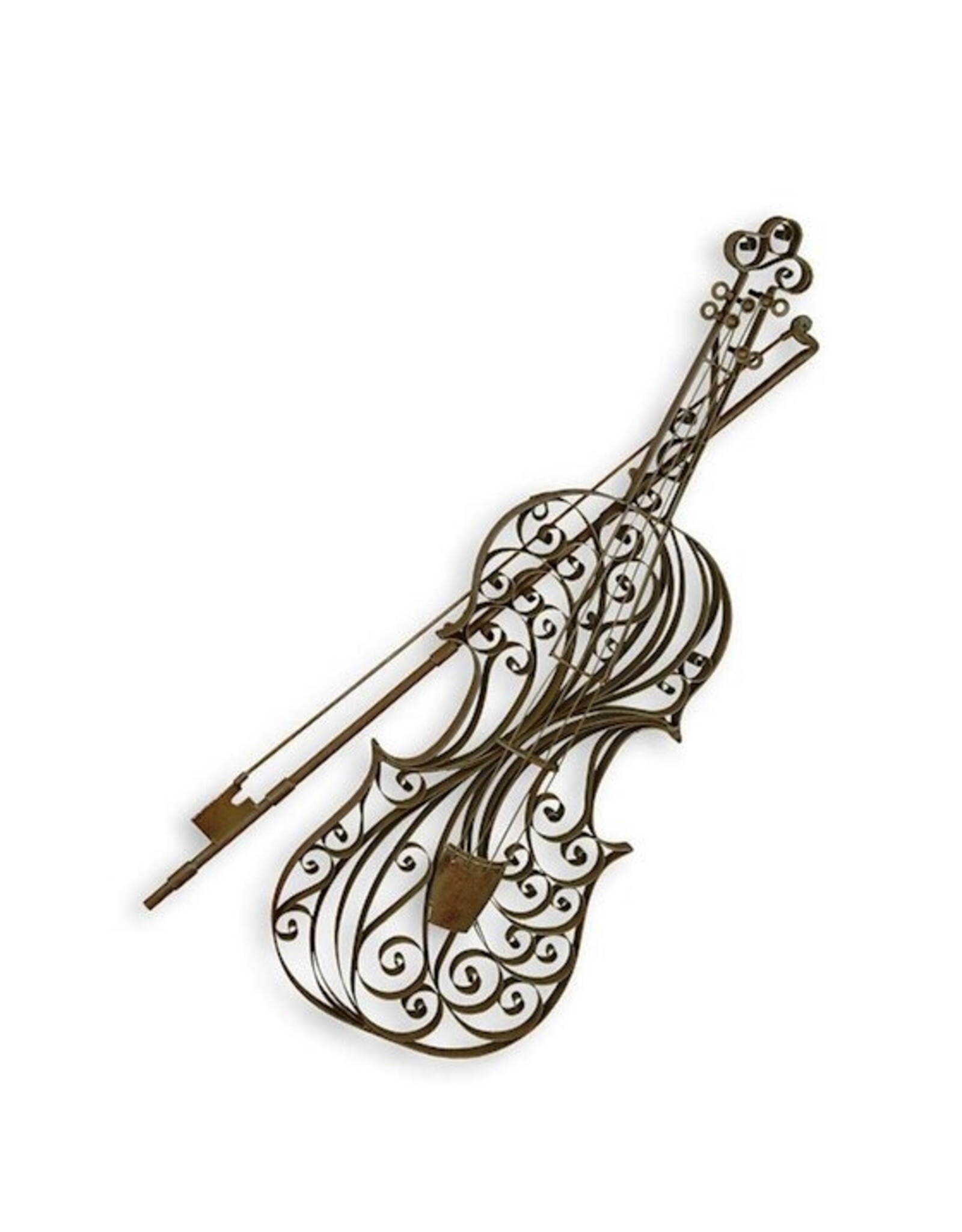 Trukado Miscellaneous -  Iron Violin Wall Decor