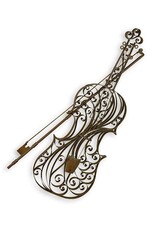 Trukado Miscellaneous -  Iron Violin Wall Decor