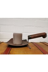 Gifts Amsterdam Giftware Figurines Collectables - Industrial Candlestick ‘Kjeld’ - Antique black metal