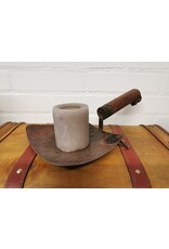 Gifts Amsterdam Giftware Figurines Collectables - Industrial Candlestick ‘Kjeld’ - Antique black metal