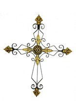 Trukado Miscellaneous - Victorian Iron Cross Wall Decoration