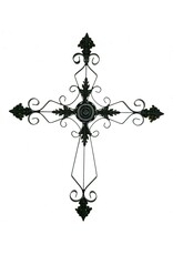 Trukado Miscellaneous - Victorian Iron Cross Wall Decoration