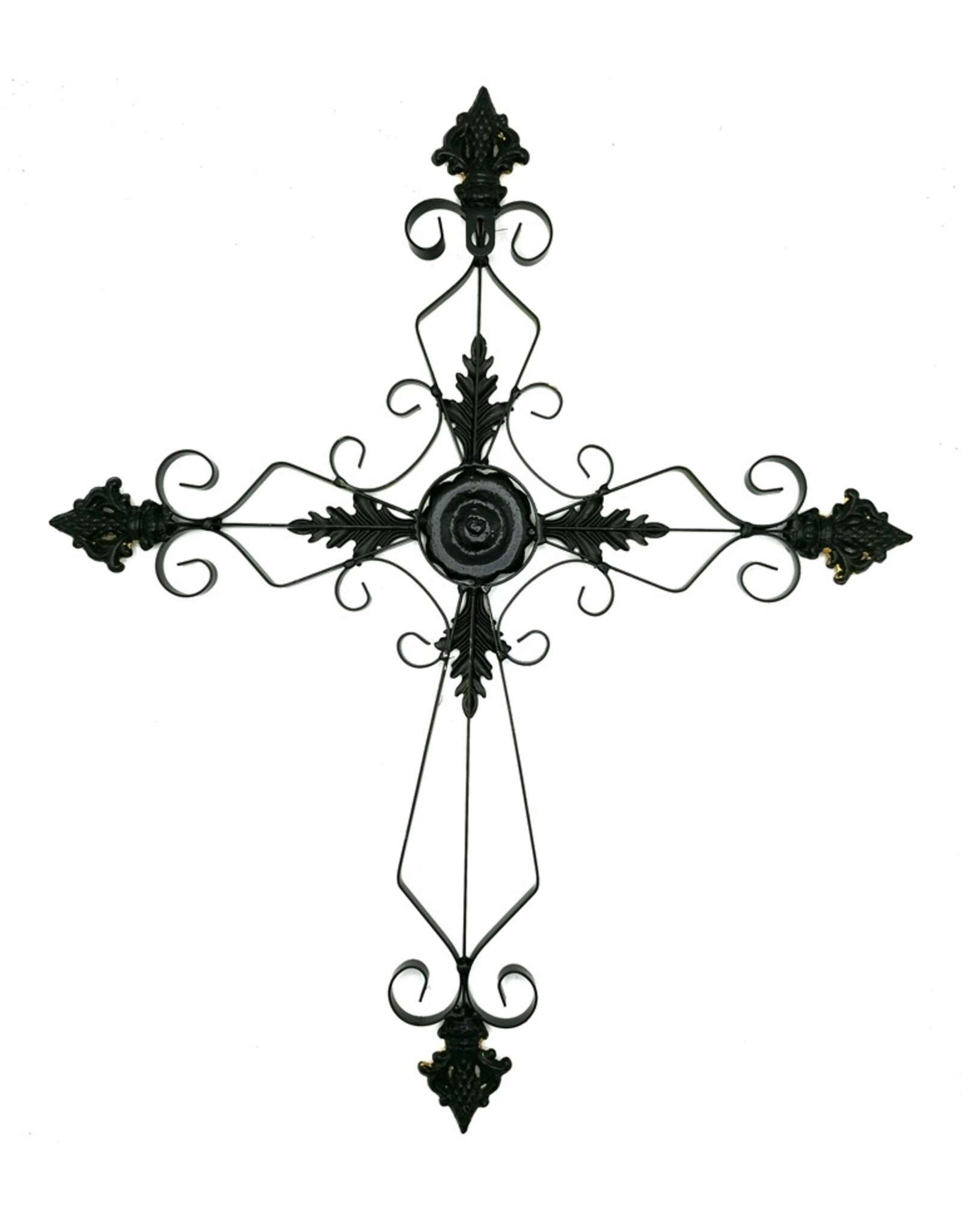 Trukado Miscellaneous - Victorian Iron Cross Wall Decoration