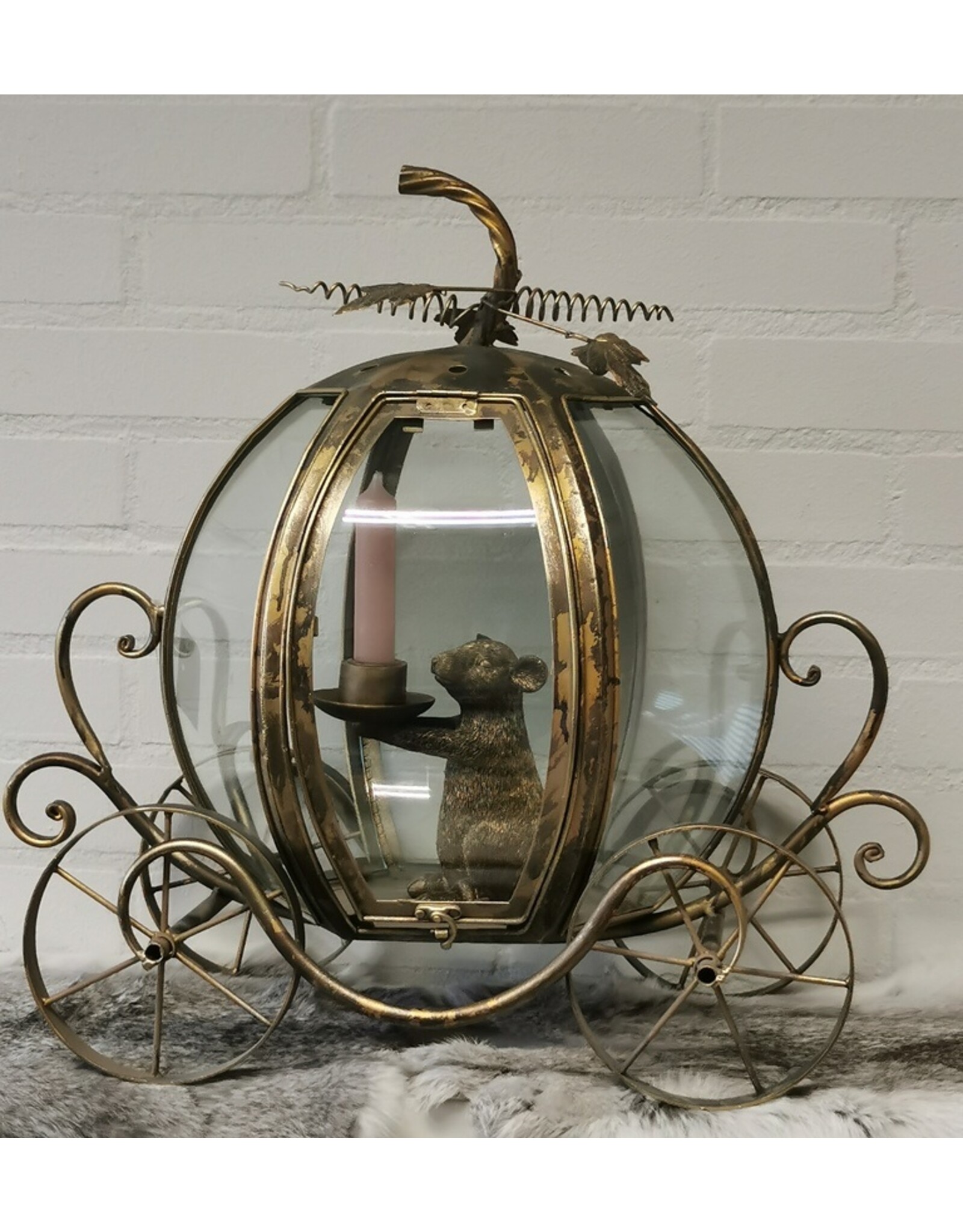 Trukado Miscellaneous - Pumpkin Carriage - Cinderella's Carriage Tin Lantern