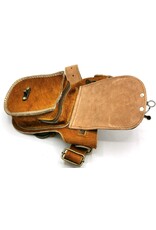Trukado Leather Festival bags, waist bags and belt bags - Cowhide Hipbag with Shells and Vintage Hook Indian
