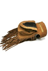 Trukado Leather Festival bags, waist bags and belt bags - Leather waist bag with cowhide Festival bag Ibiza Style