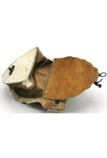Trukado Leren Festivaltasjes, heuptassen en riemtassen -  Koeienhuid Heuptas  met Vintage Haakje bruin/creme/wit