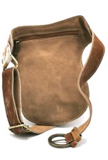 Trukado Leather Festival bags, waist bags and belt bags - Cowhide waist bag with vintage hook
