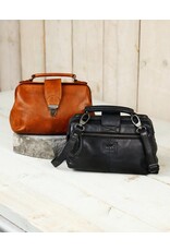 Bear Design Leather bags - Bear Design Mini Doctor's bag ‘Julia’ black