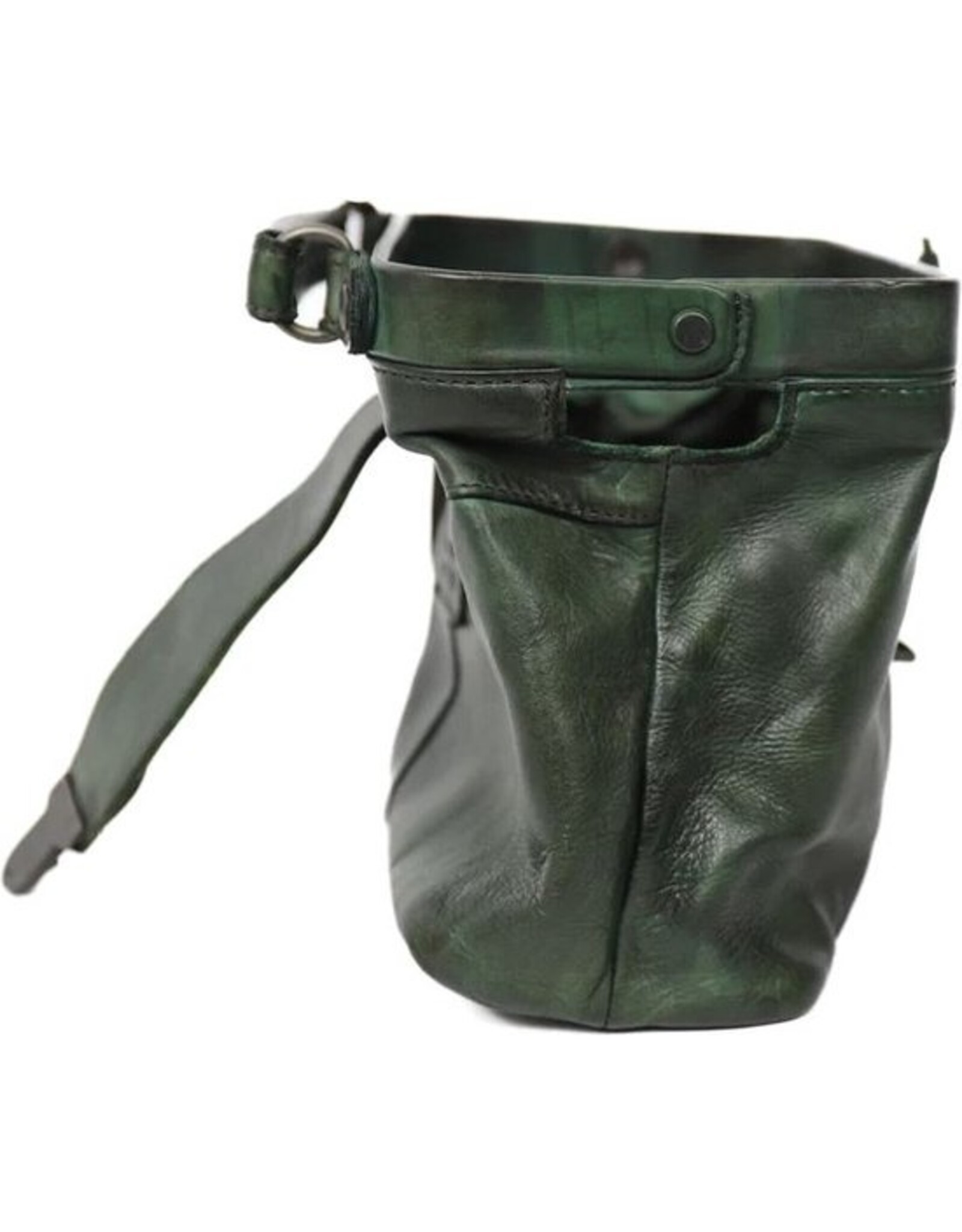 Bear Design Leather bags - Bear Design Mini Doctor's bag ‘Julia’ green