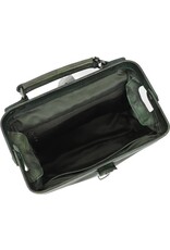 Bear Design Leather bags - Bear Design Mini Doctor's bag ‘Julia’ green