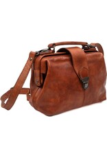 Bear Design Leren tassen - Bear Design Dokterstasje "Julia" L cognac