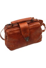Bear Design Leren tassen - Bear Design Dokterstasje "Julia" L cognac