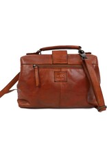 Bear Design Leren tassen - Bear Design Dokterstasje "Julia" L cognac