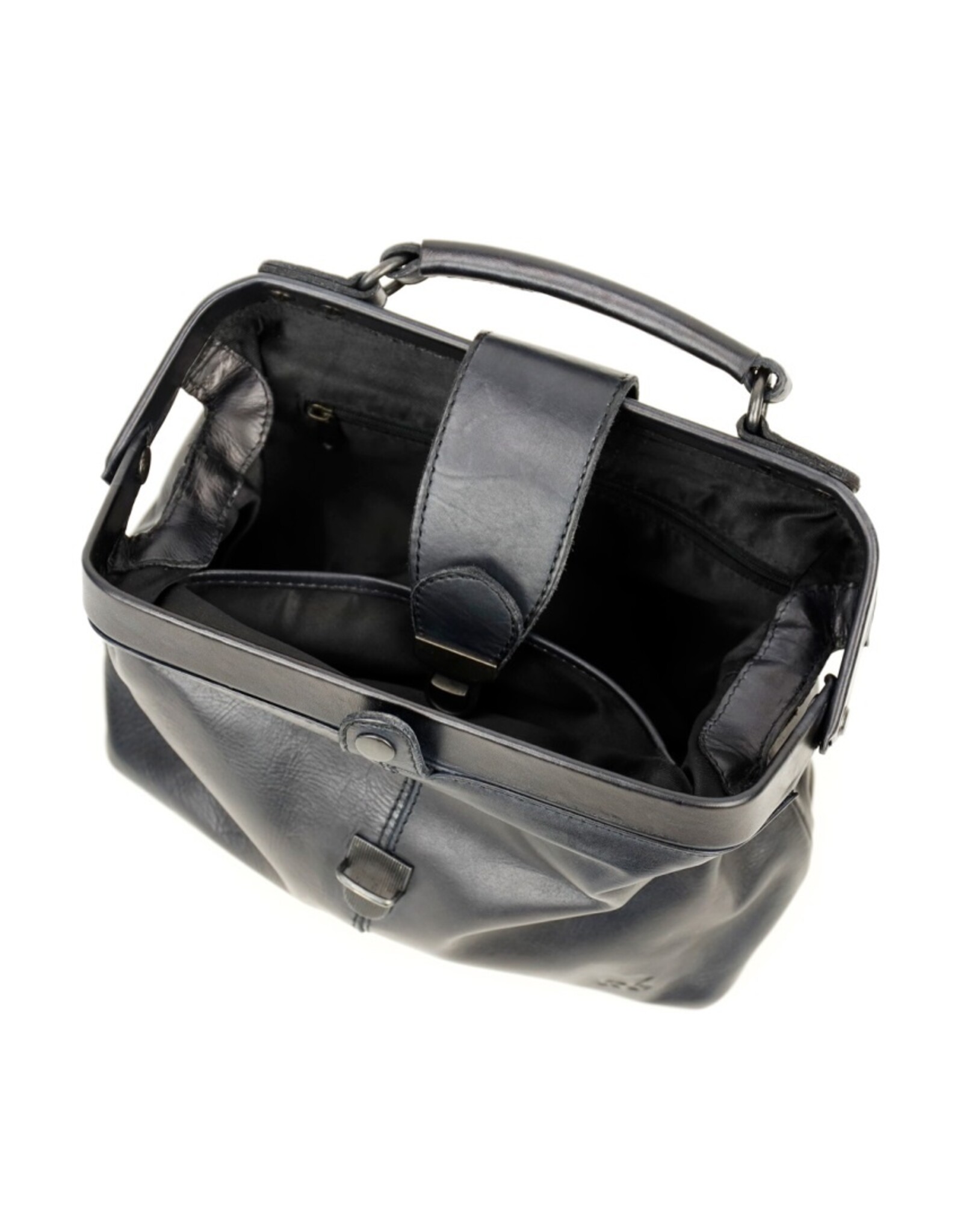 Bear Design Leather bags - Bear Design Little Doctor's bag ‘Julia’ L black