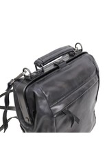 Bear Design Leather backpacks Leather shoppers - Bear Design Backpack - Shoulder bag ‘Shelly’ black