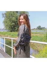 Bear Design Leather backpacks Leather shoppers - Bear Design Backpack - Shoulder bag ‘Shelly’ black