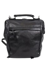Bear Design Leather backpacks Leather shoppers - Bear Design Backpack - Shoulder bag ‘Shelly’ black