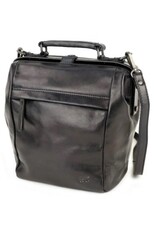 Bear Design Leather backpacks Leather shoppers - Bear Design Backpack - Shoulder bag ‘Shelly’ black