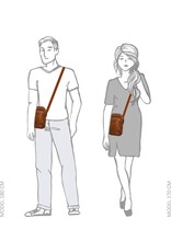 Bear Design Leather shoulderbags Leather crossbody bags - Bear Design Shoulder bag ‘Karin’ cognac