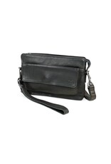 Bear Design Leather shoulderbags Leather crossbody bags - Bear Design Shoulder bag ‘Cil’ black