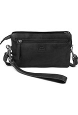 Bear Design Leather shoulderbags Leather crossbody bags - Bear Design Shoulder bag ‘Cil’ black